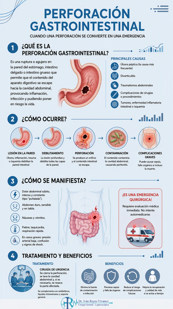 Perforación gastrointestinal